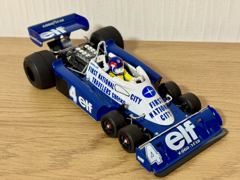 タミヤ 1/20 ティレルP34 完成 - 彷徨えるArduino