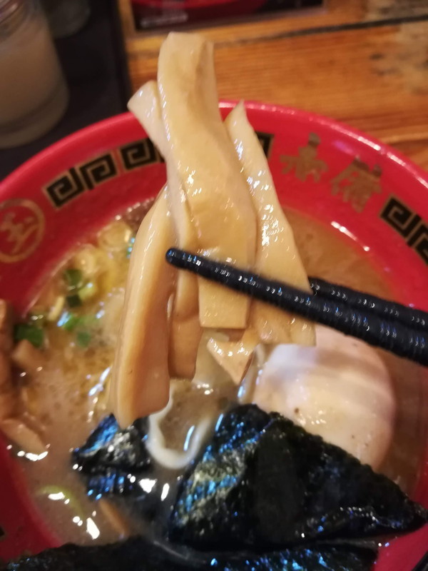 玉 赤備 豚鶏つけ麺 メンマ