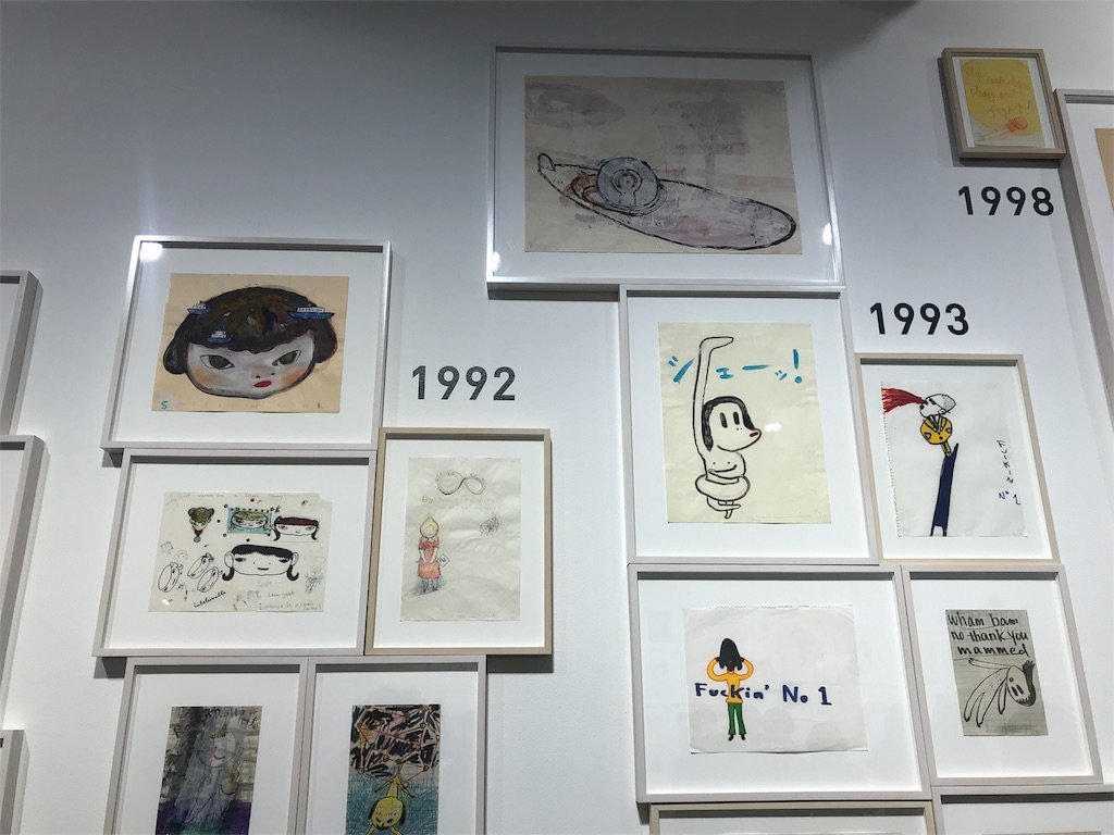 Kaikai Kiki Galleryで奈良美智さんのデッサン展をみてきた 子のいる生活
