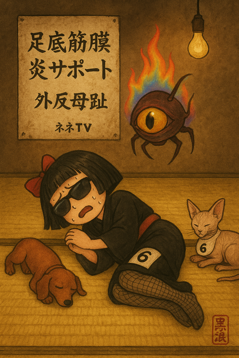 病は気から足から訪れます。覚醒しようネネTVで。
