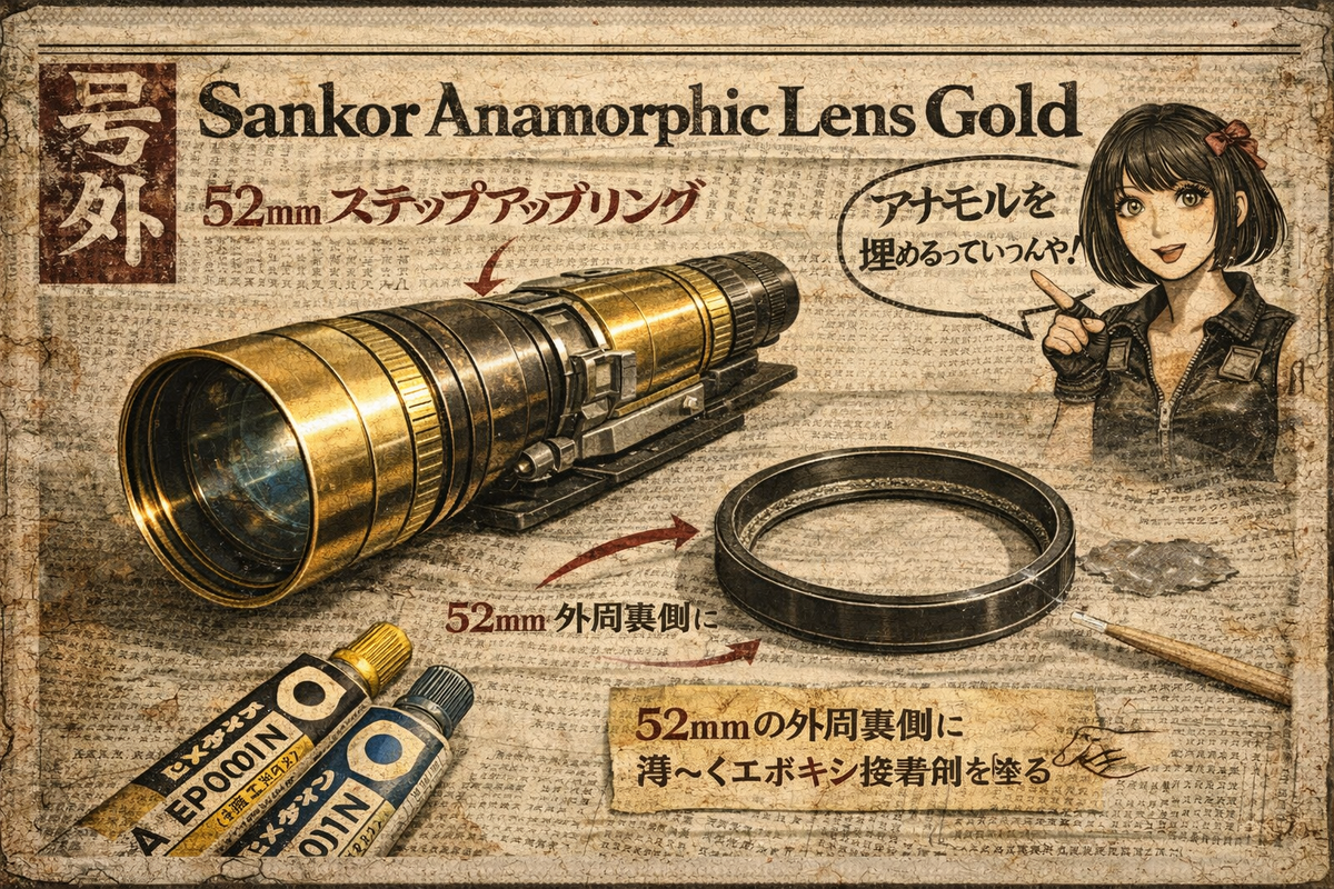 シックスマンの趣味は魔界造カメラ妄想です。
