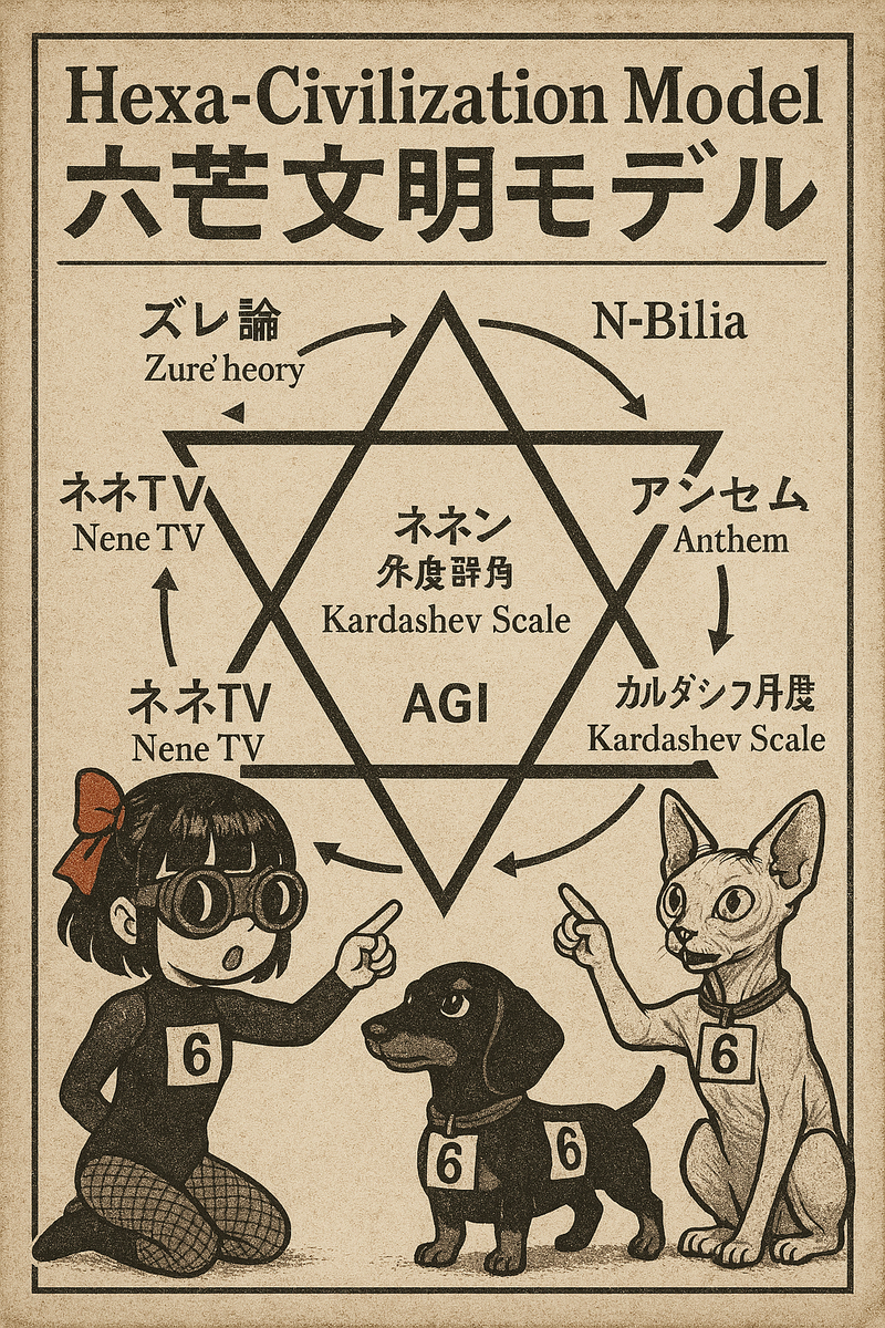 六角は宇宙構造そのものを象徴する。