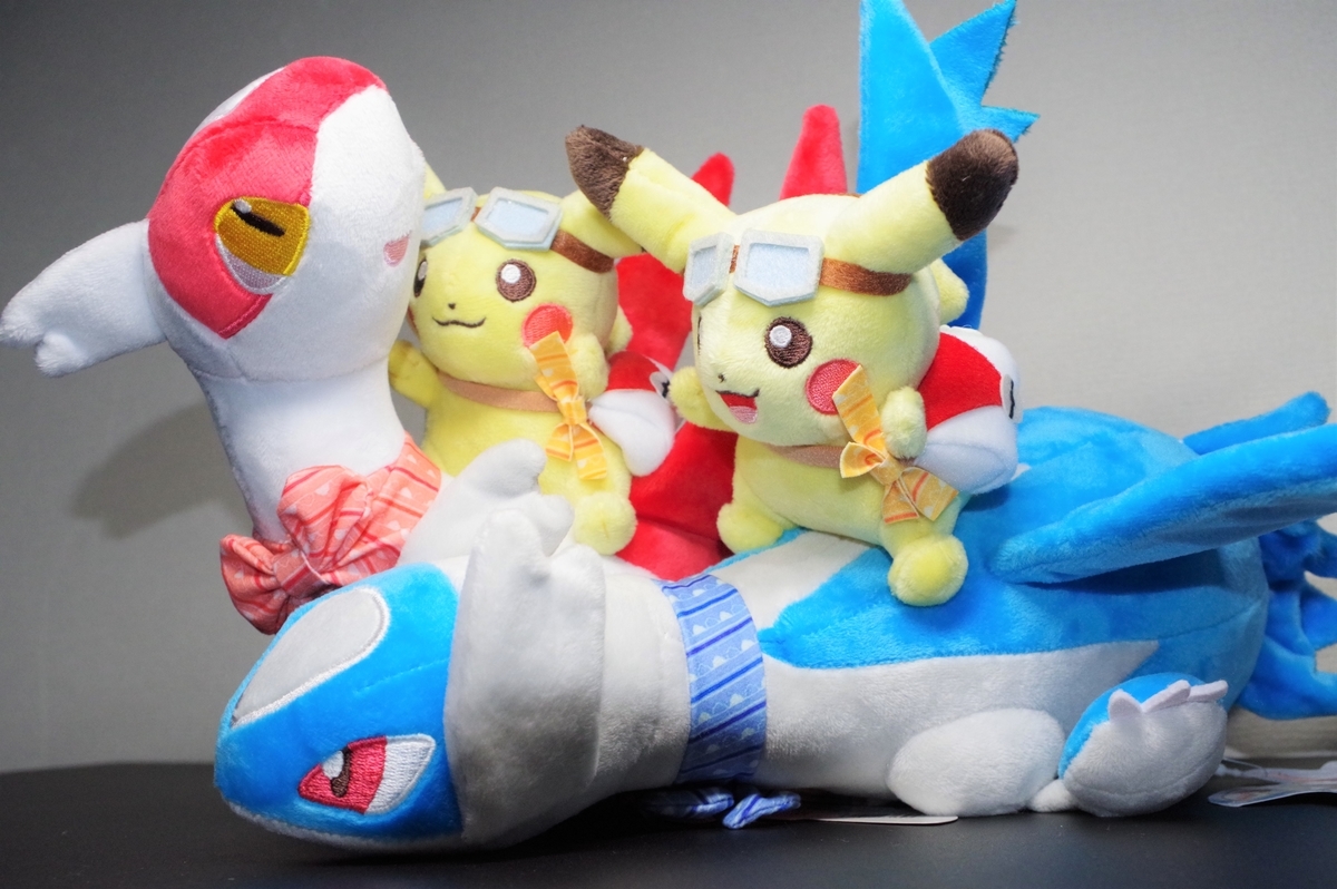 【圧縮なしで匿名配送】Pokemon Petit Pastel ラティ兄妹 ピカチュウとラティ兄妹のかわいいグッズ! - 時代のかたすみで