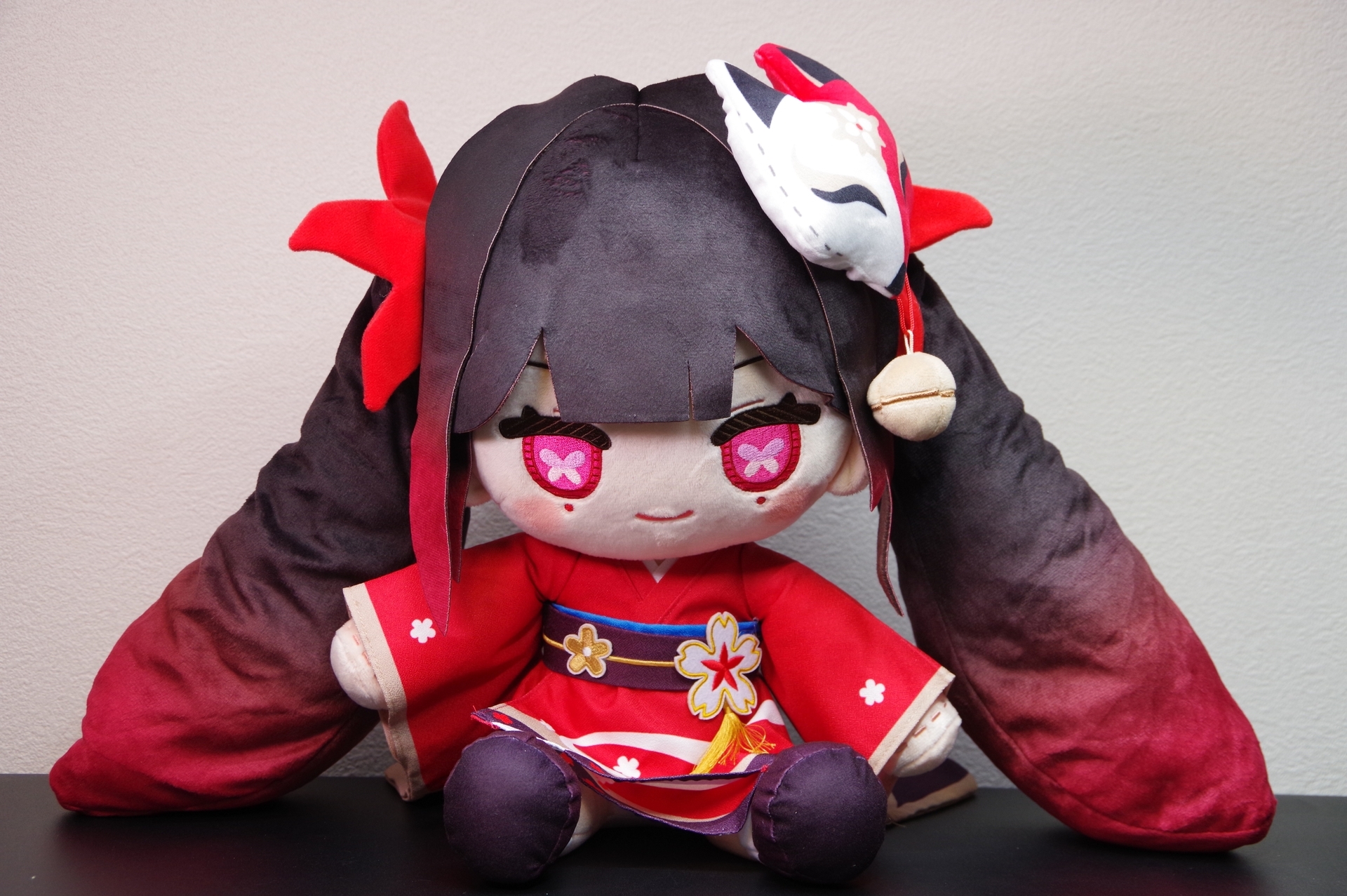 花火「フモ」ぬいぐるみ＋オンパロス フレーム切手 - 時代のかたすみで