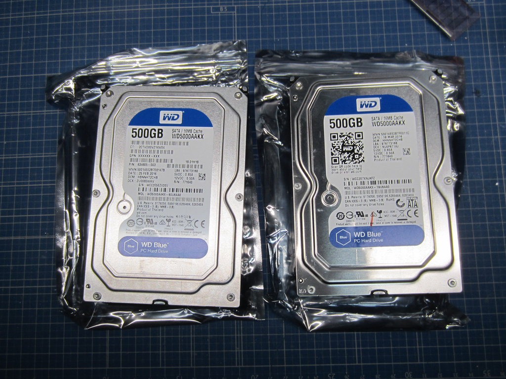 W*読様 3.5インチHDD 7台セット（不良品） FreeBSD13.4】ファイルサーバーのメンテ(10)：zfs用HDDの交換（3Gbpsー