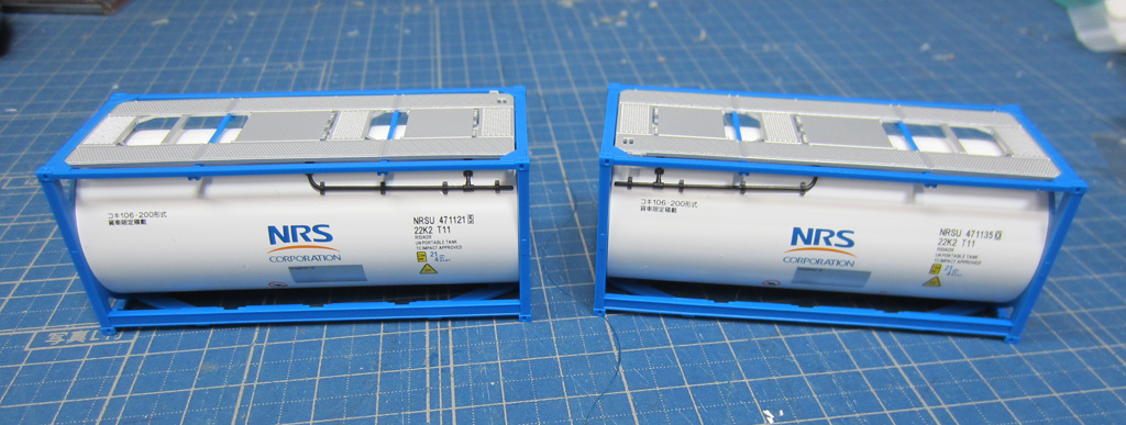 1/80,16.5mm】ISO20ftタンクコンテナ - 思考実験とD.I.Y.