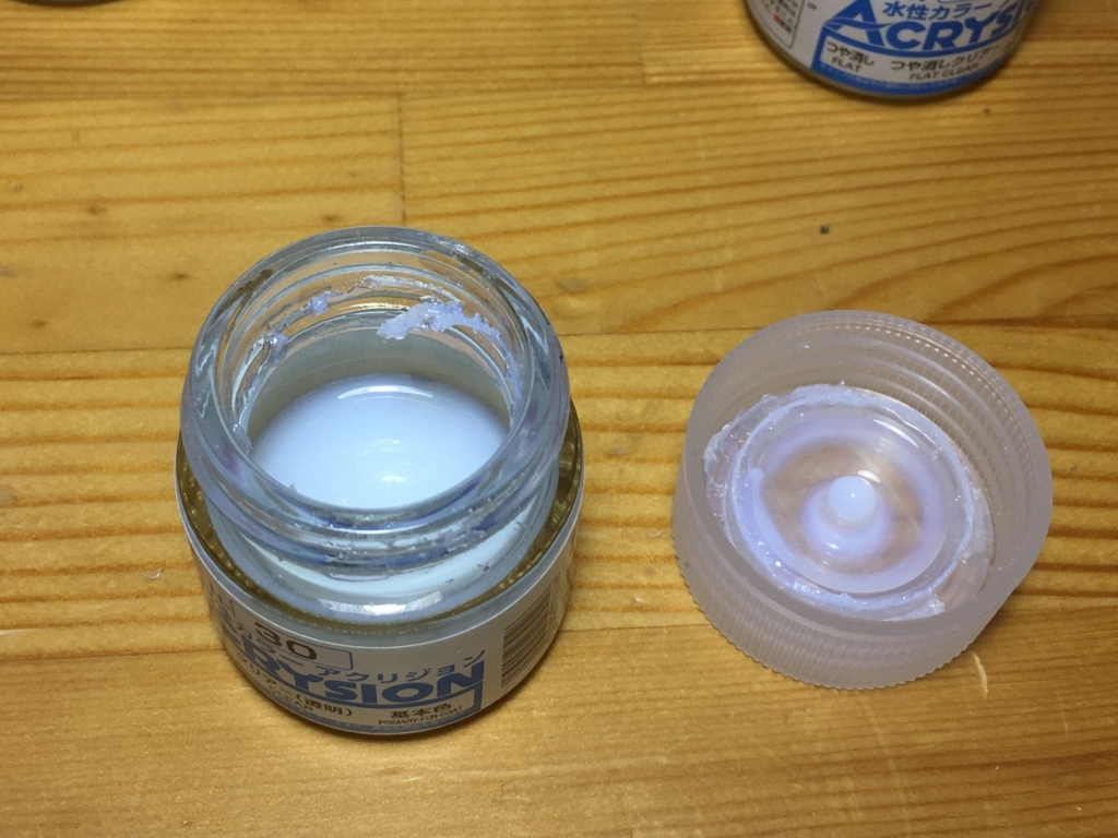 新水性塗料アクリジョンの使い方 無臭モデリング