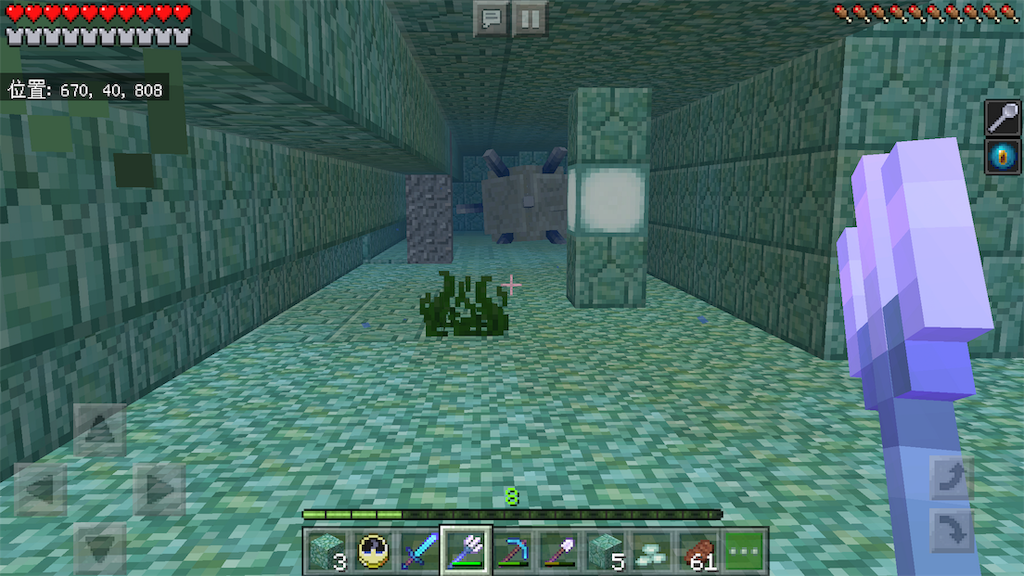 プレイ日記 Minecraft その27 今更見つけた沈没船にて ゲーム熱中症