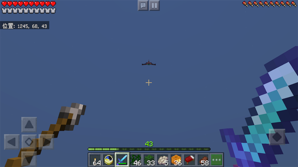 プレイ日記 Minecraft その34 久々の海上拠点整備 ゲーム熱中症