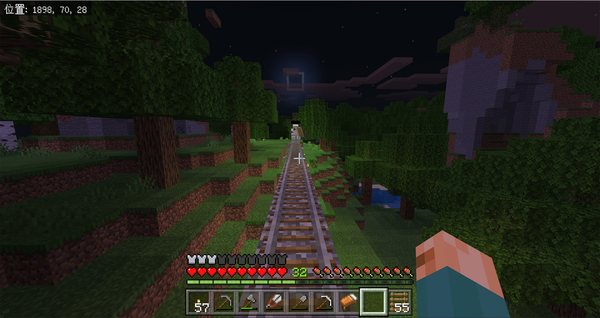 プレイ日記 Minecraft その42 頭に本が乗ってる人 ゲーム熱中症