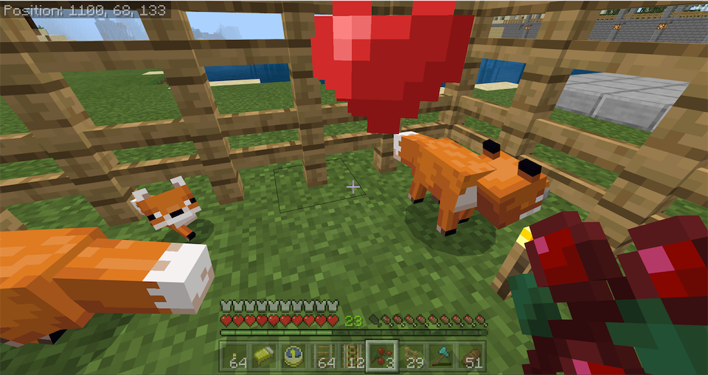 プレイ日記 Minecraft その57 アプデ前のあれこれ ゲーム熱中症