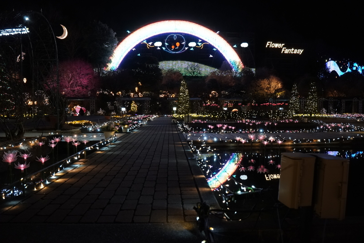 夜の虹