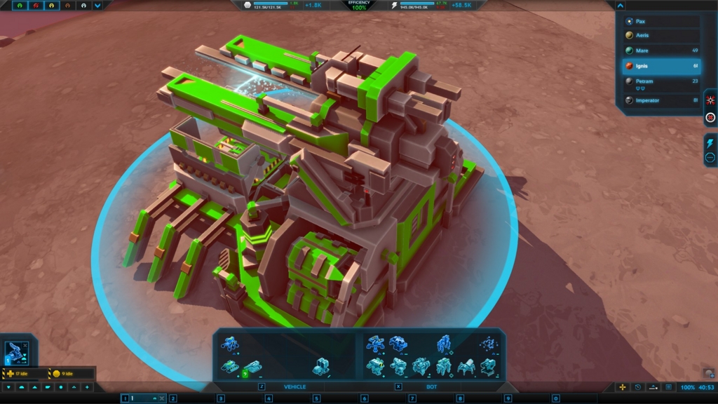 Planetary Annihilation Titans 建物とかユニットとか 暇人雑記