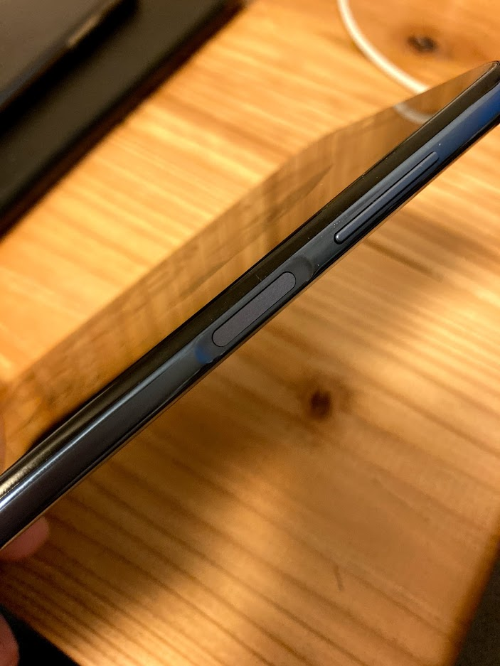 Xiaomi Redmi Note 9S　指紋認証