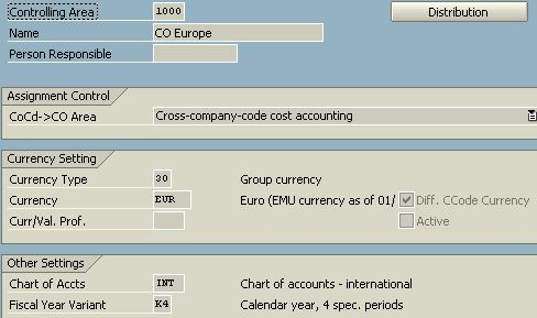 CO - 管理領域(Controlling Area)設定例 - SAP Oracle Blog