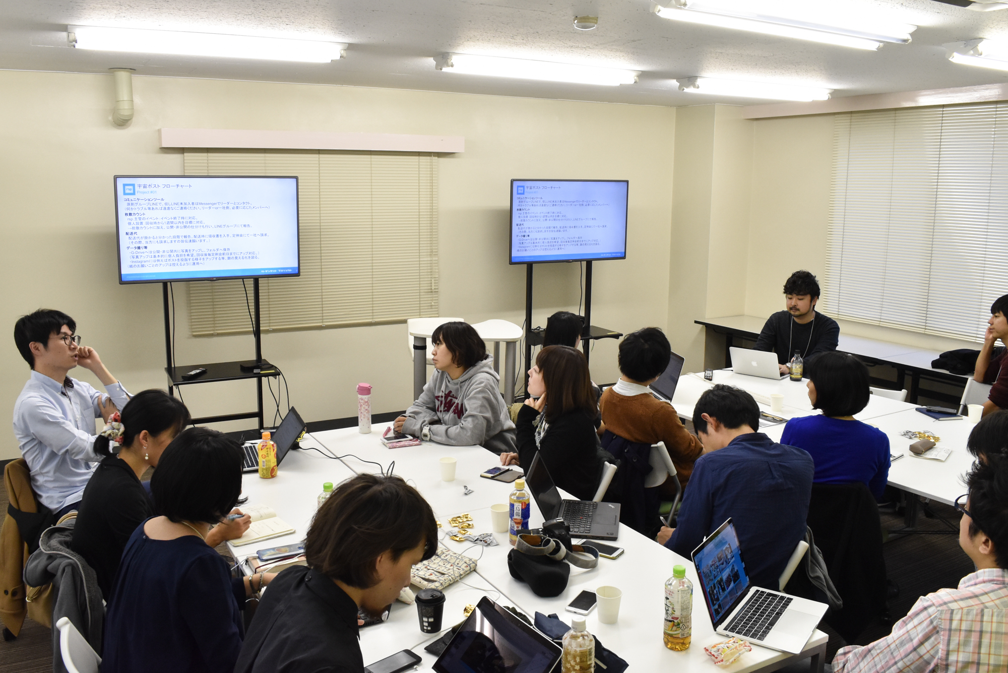 広報部の分科会の様子