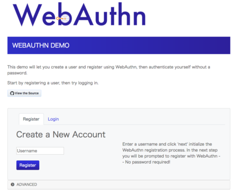 WebAuthn Demo