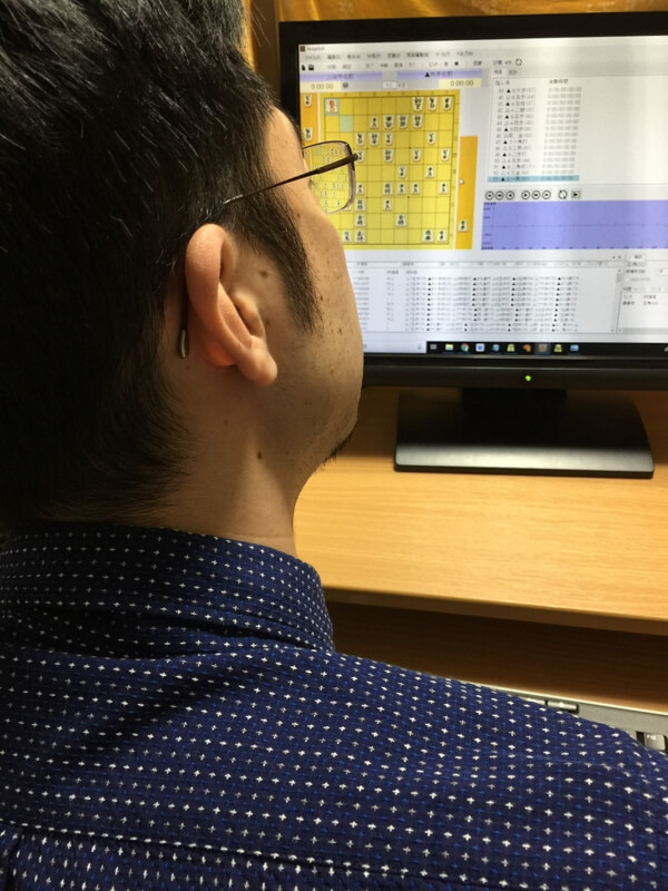 PCでの勉強風景