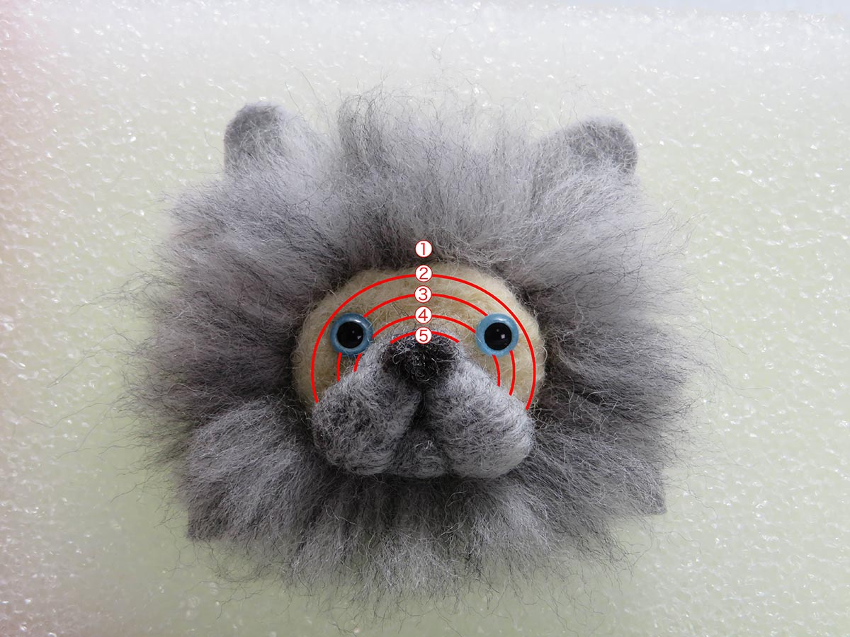 羊毛フェルト でできる 動物ブローチの作り方とコツ りっすん By イーアイデム
