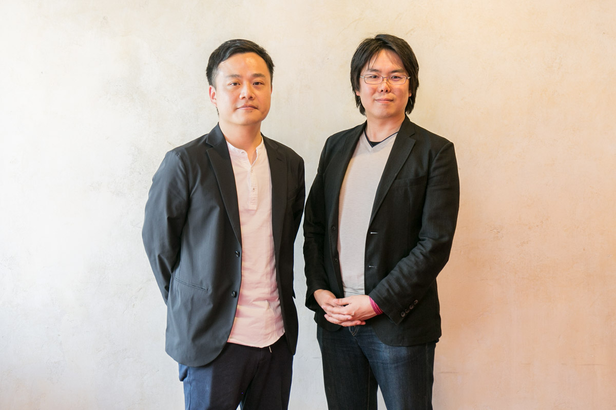 SHIFT社佐藤さんと谷岡さん紹介カット