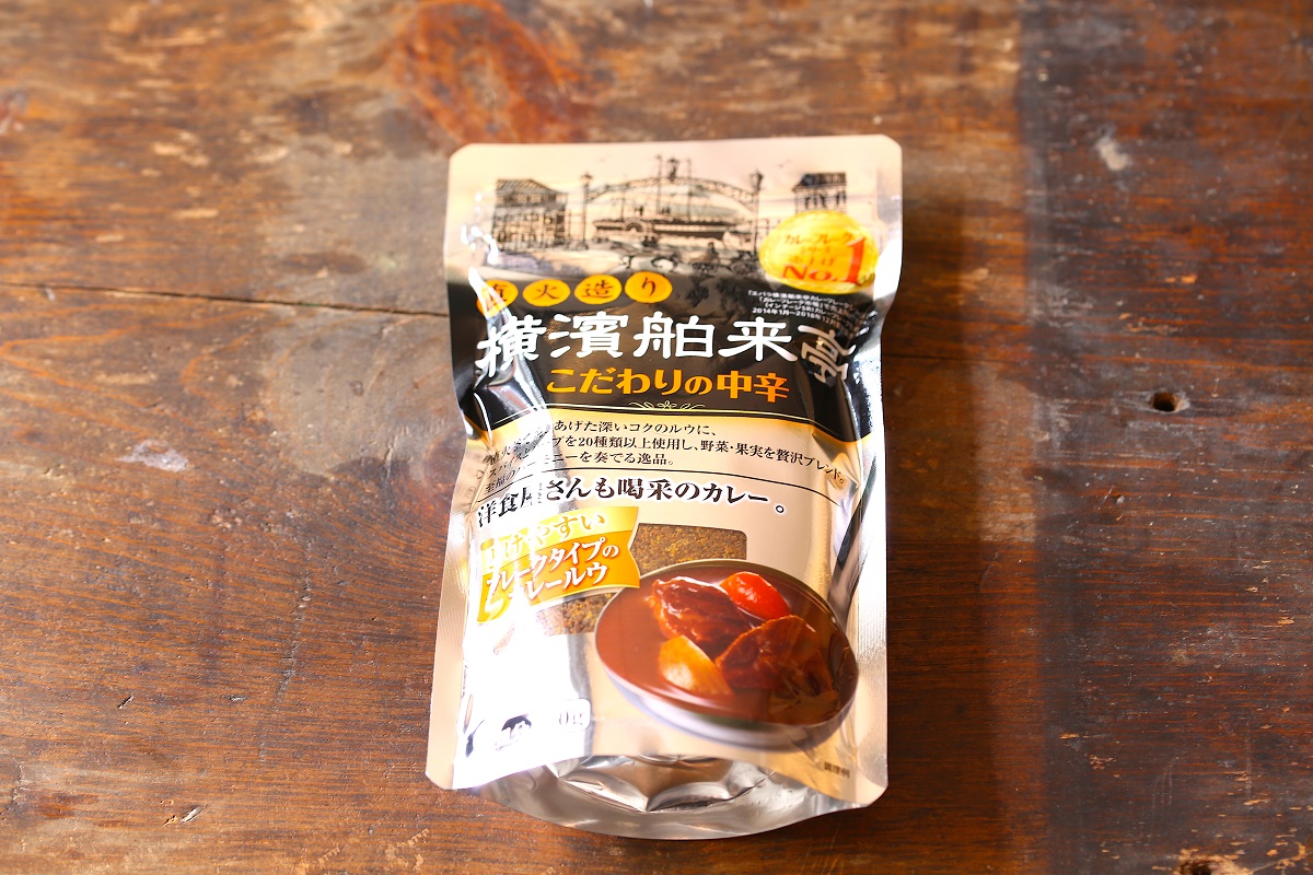 カレールー エバラ「横濱舶来亭 カレーフレーク こだわりの中辛」