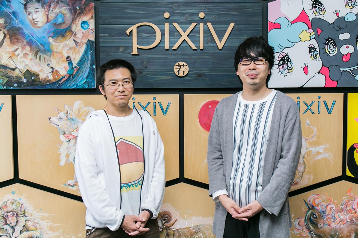 ピクシブ末吉さん、ピクシブ小出さんメインカット