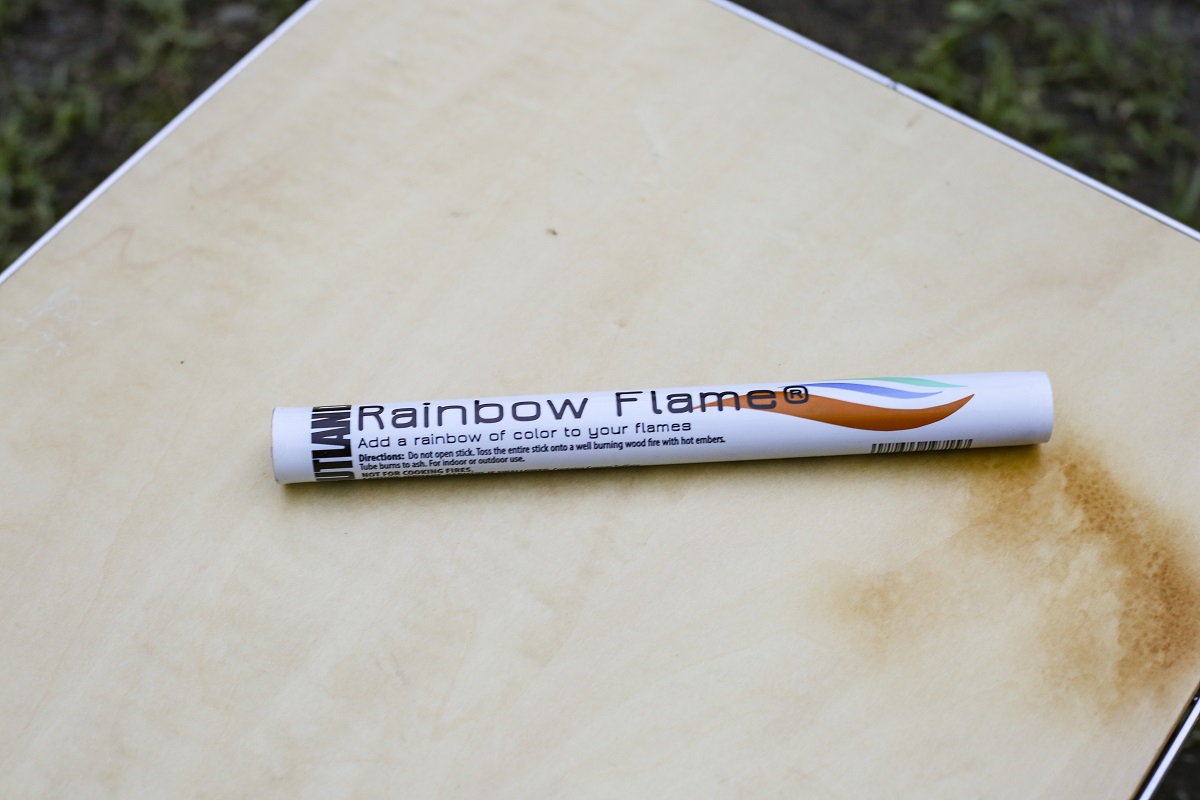 炎の色が変わるRainbow Flame