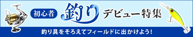 【楽天市場】初心者釣りデビュー特集｜はじめての釣り方ガイド