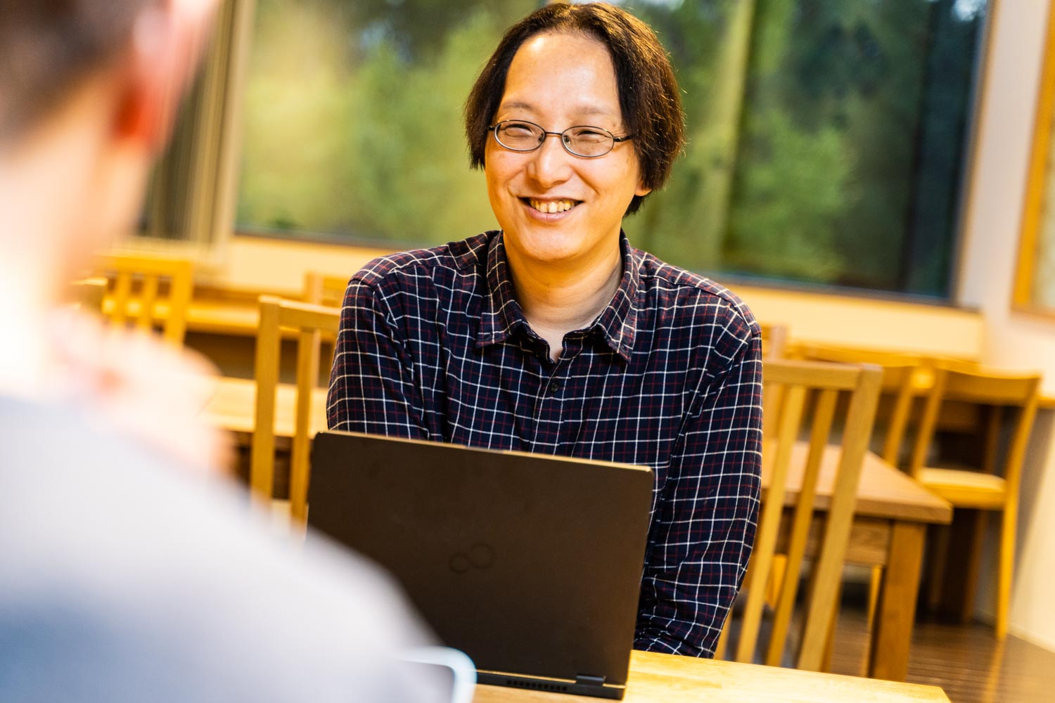 Linux小崎さん正面写真