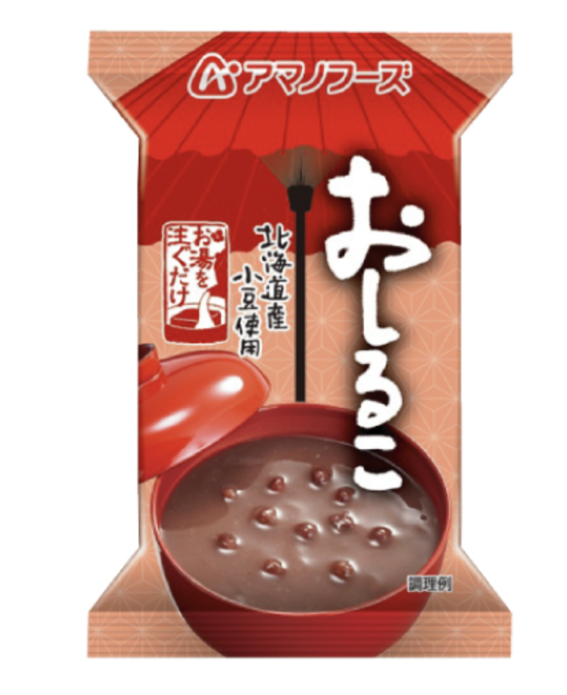 フリーズドライ おしるこ