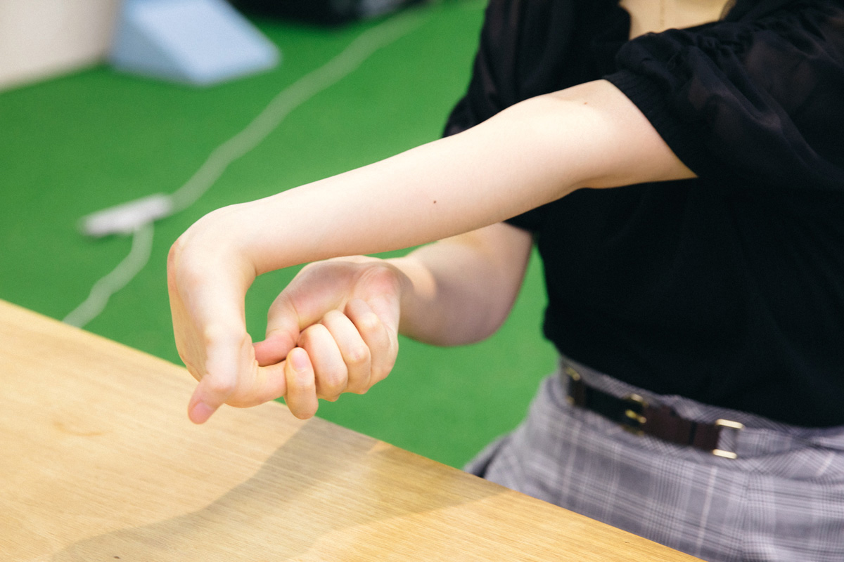 miriさんの手首が柔軟すぎる!