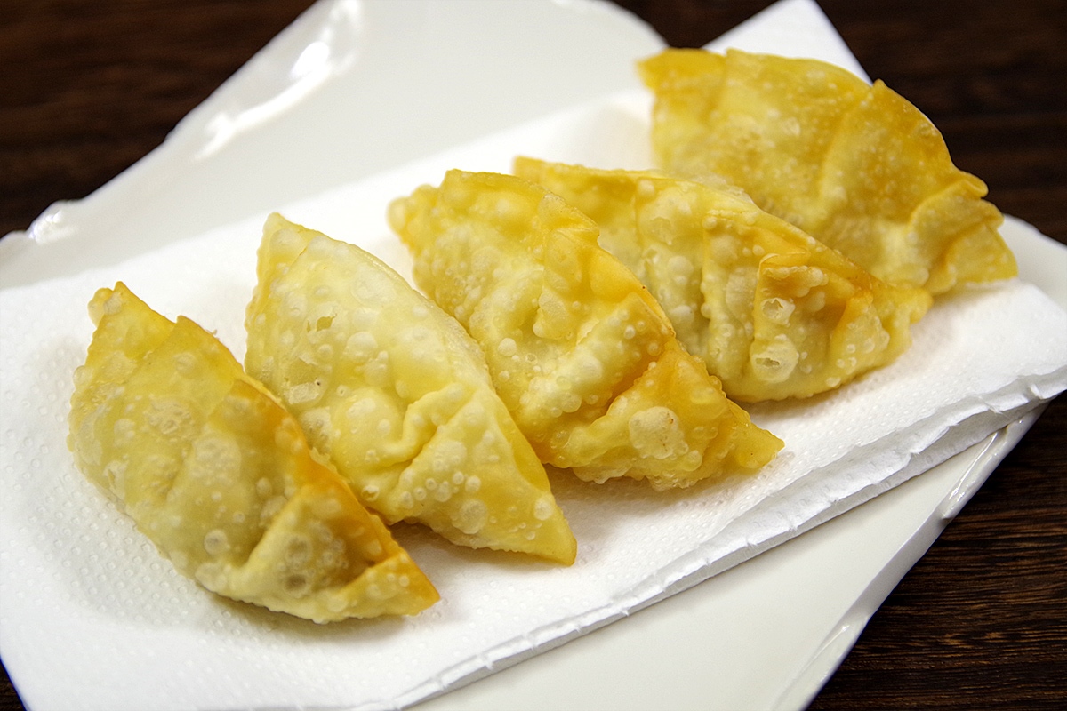 マイタケの揚餃子