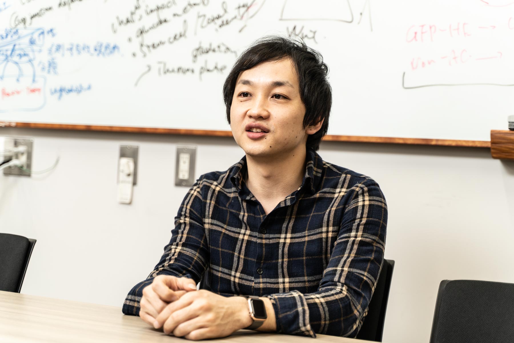 武部貴則さんのインタビューカット正面