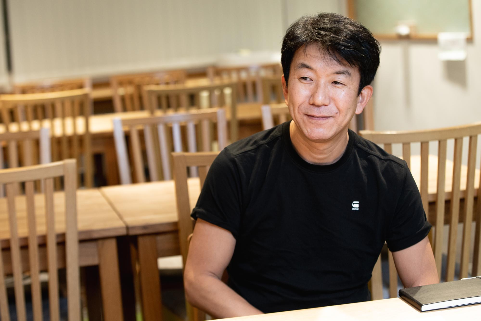 濱口秀司さんインタビューカット1