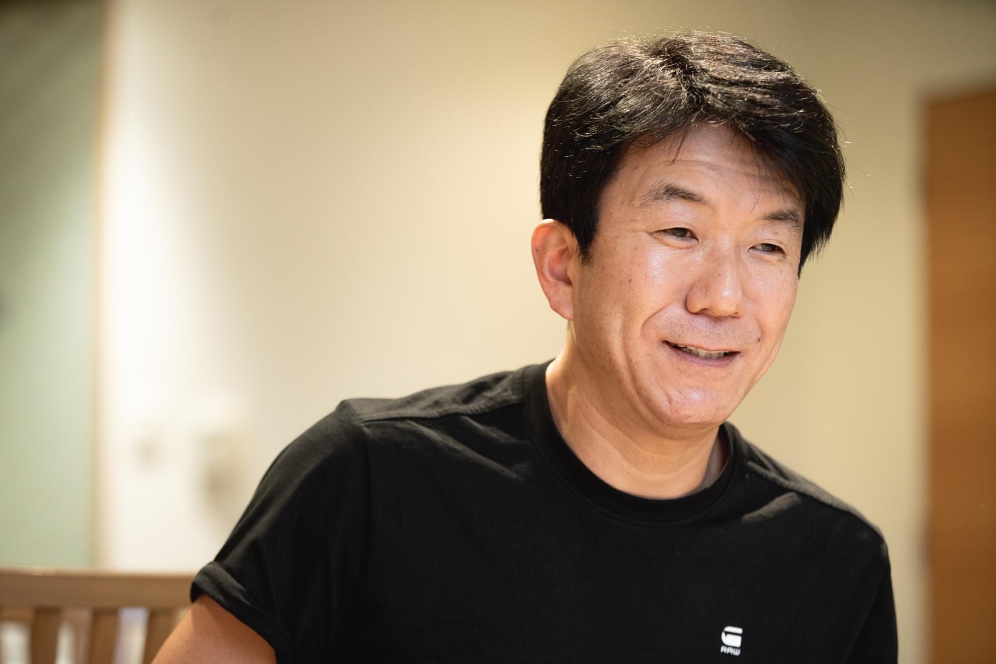 濱口秀司さんの笑顔