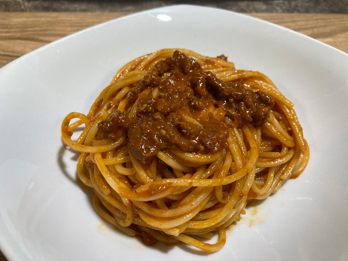 ミートソースフォンドボー仕立て(キユーピー)調理イメージ