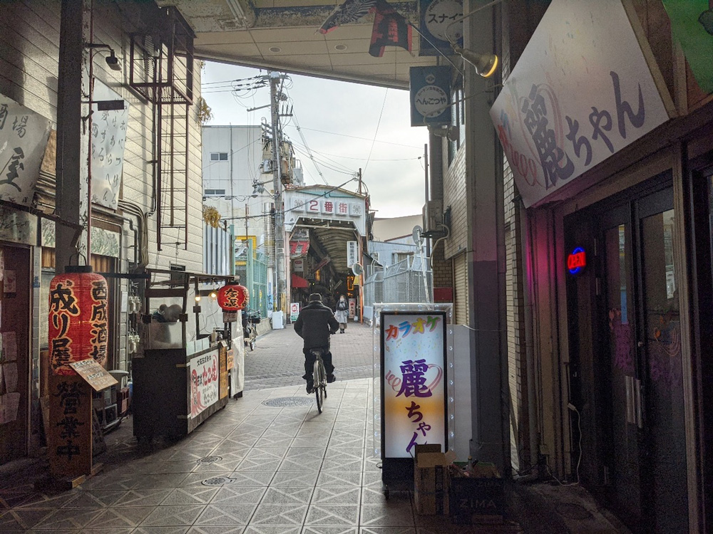 大阪の商店街写真