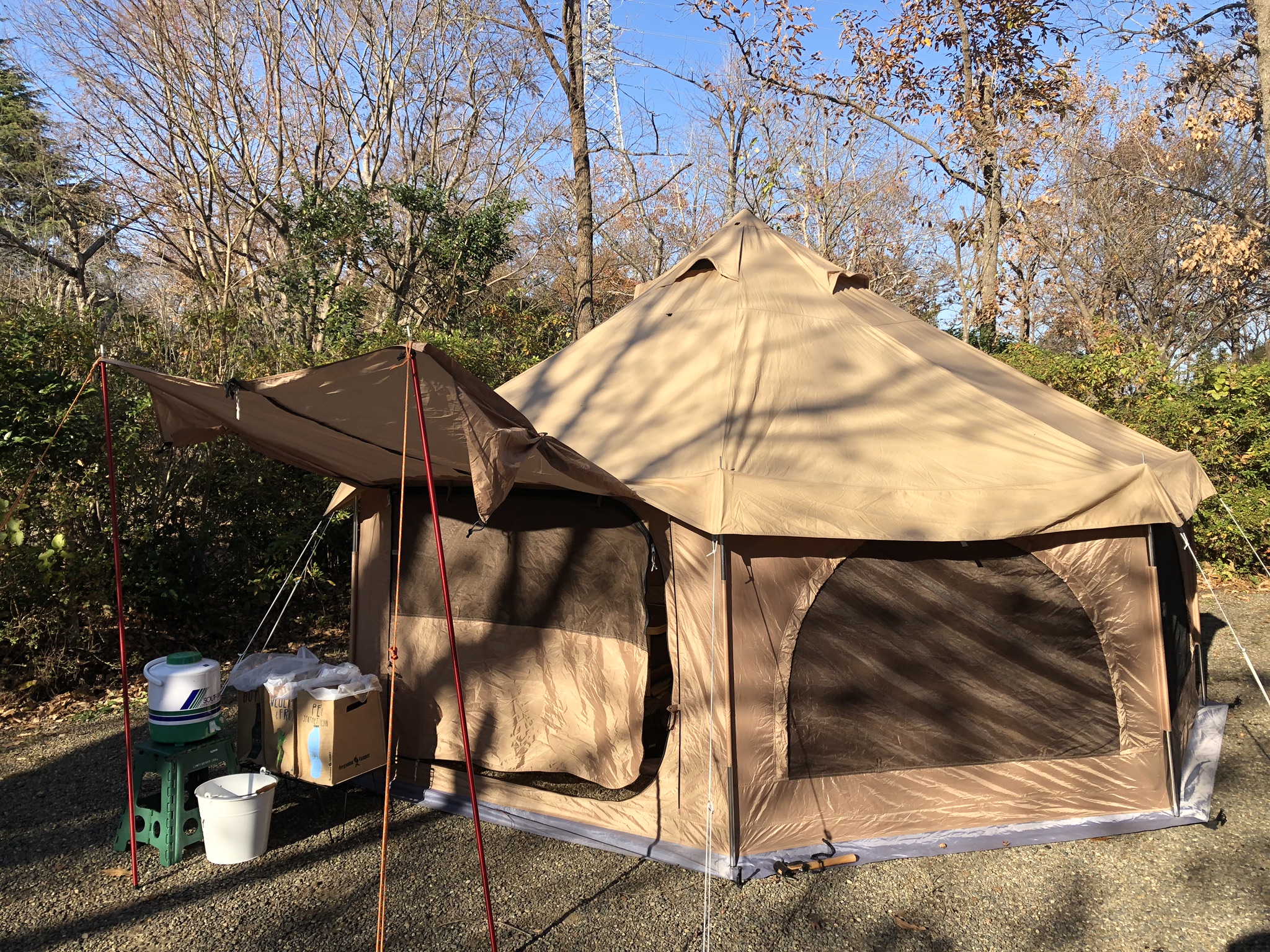 DODのタケノコテント