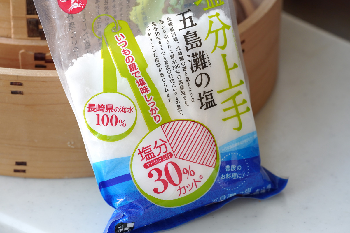 塩化カリウムが添加された減塩塩。これらを「特殊系」として扱う