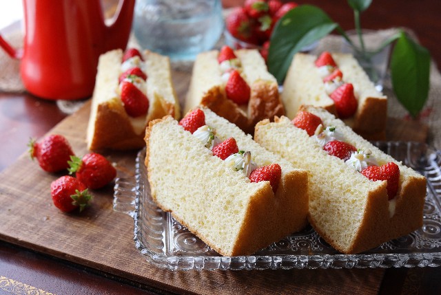 シフォンケーキサンド シフォンケーキサンド