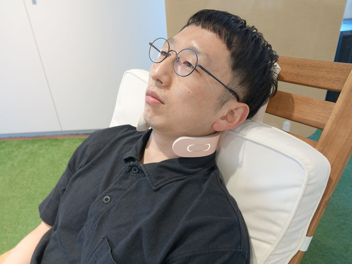 ヒートネック使用イメージ
