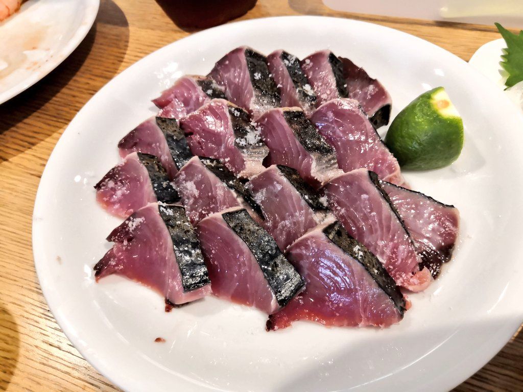 カツオの塩タタキ