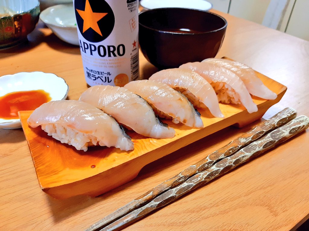 サワラのお寿司を作った
