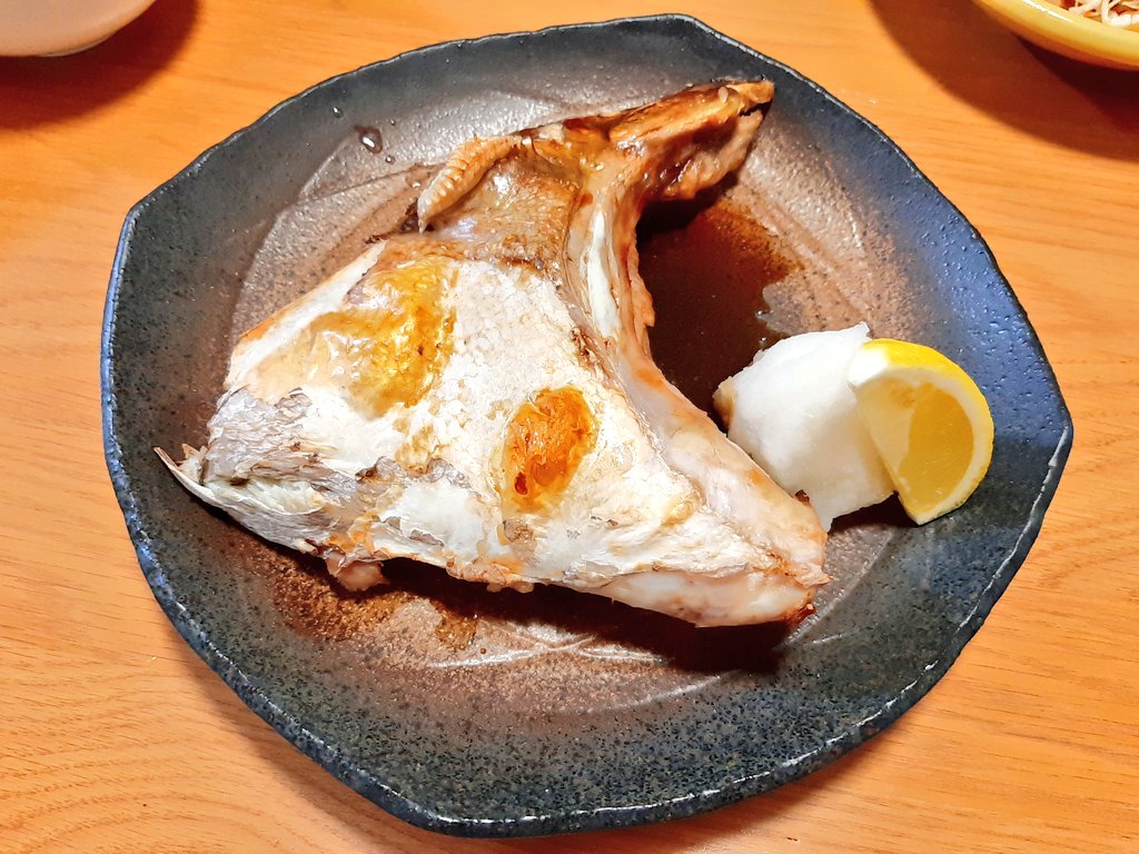 カンパチでカマ焼きを作る