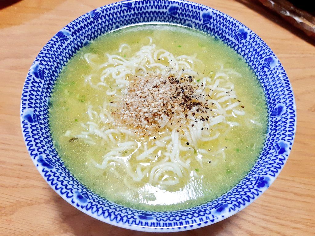 キンメダイのダシから作ったサッポロ一番