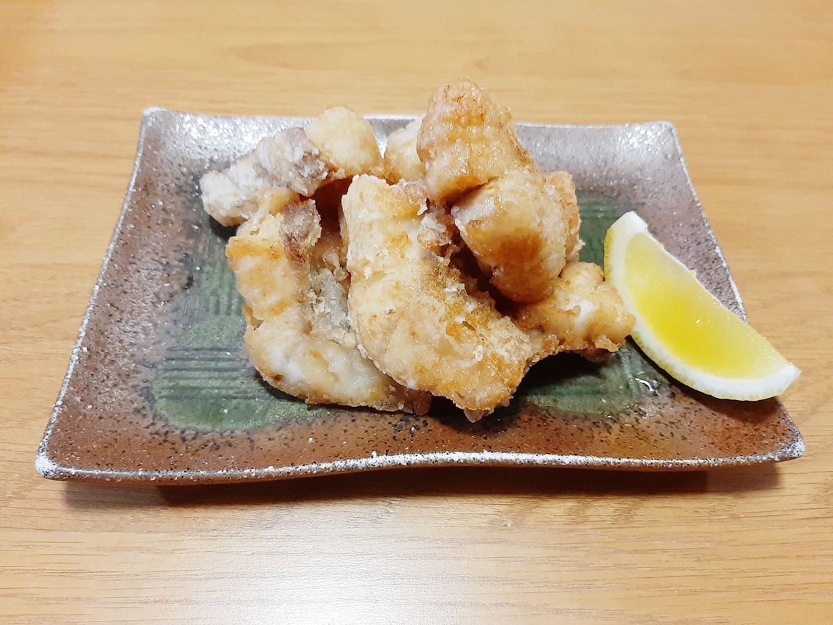 マハタの唐揚げはトップレベルのうまさ