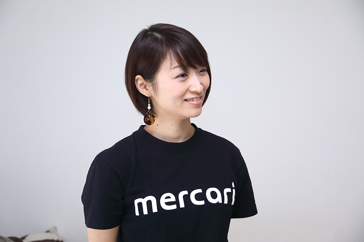 メルカリではブランディングチームに所属されている池田早紀さん
