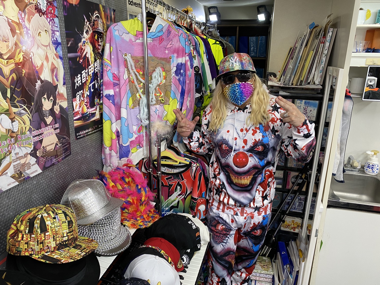 DJ KOOさんの仕事部屋