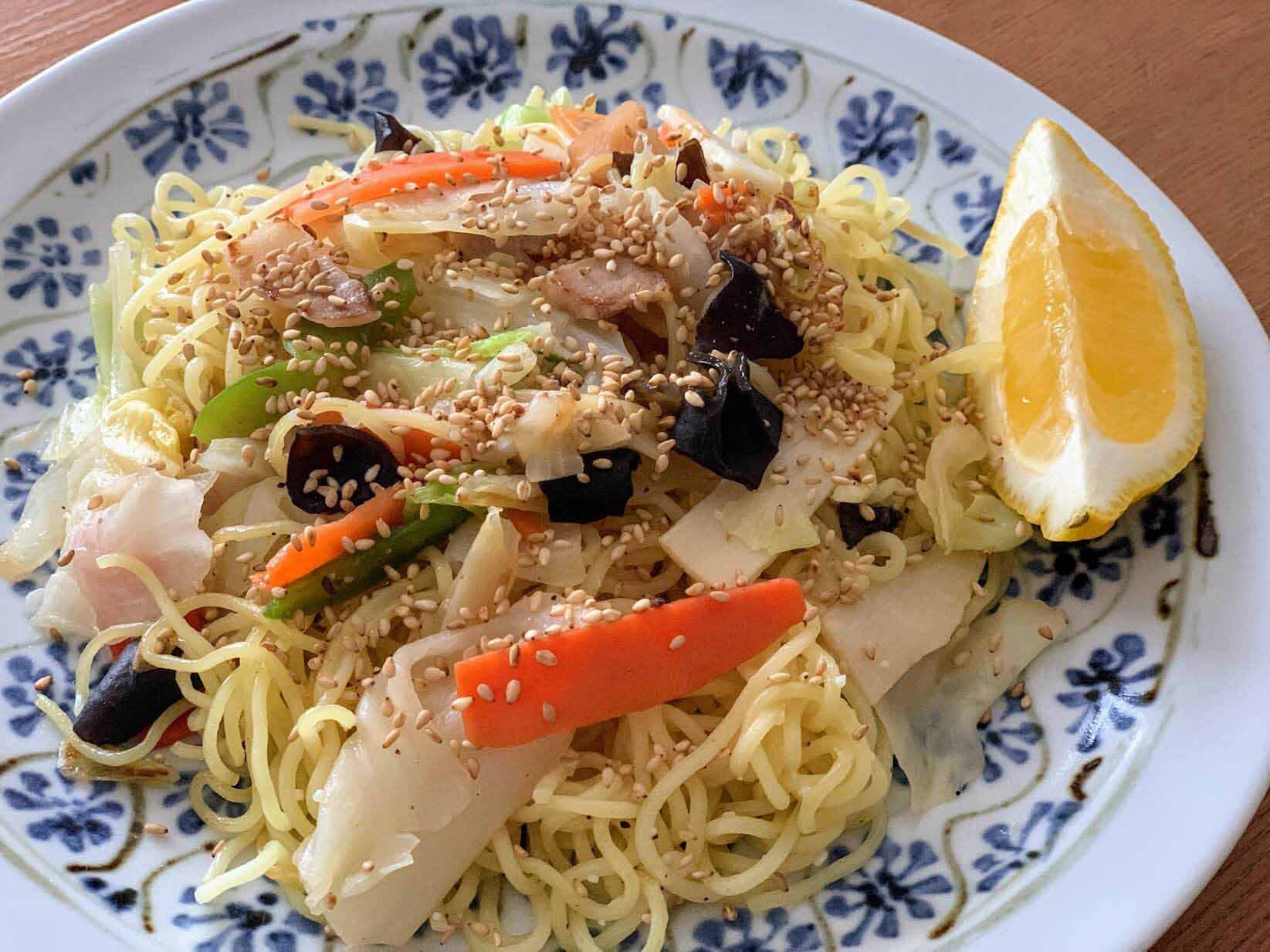 塩レモン焼きそば