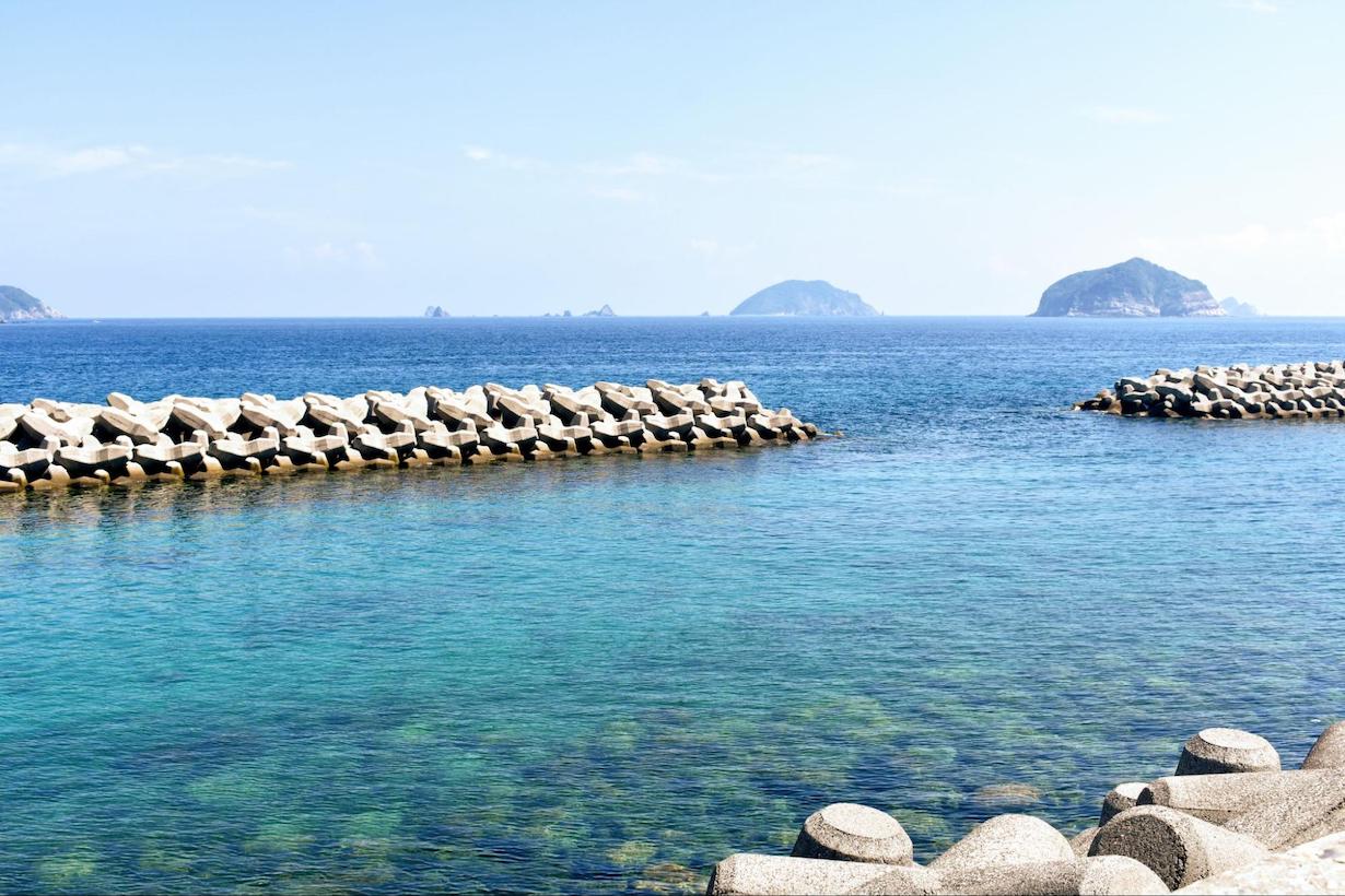 甑島の風景